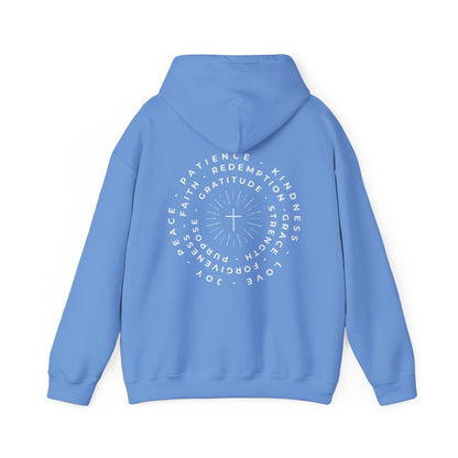 Words Of Faith Circle Hoodie