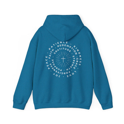 Words Of Faith Circle Hoodie