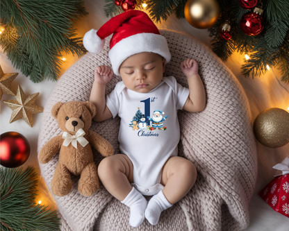 Baby Boys First Christmas Infant Onesie