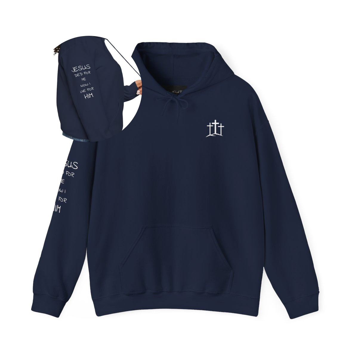 Jesus Died For Me Jesus Cross Hoodie