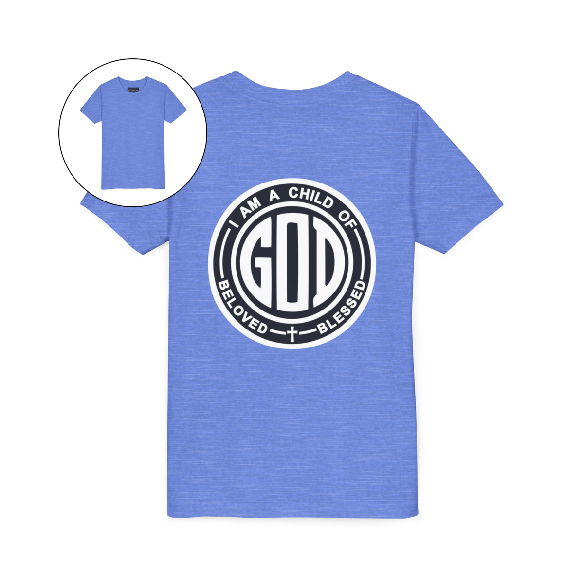 I Am a Child of God Christian Youth Shirt
