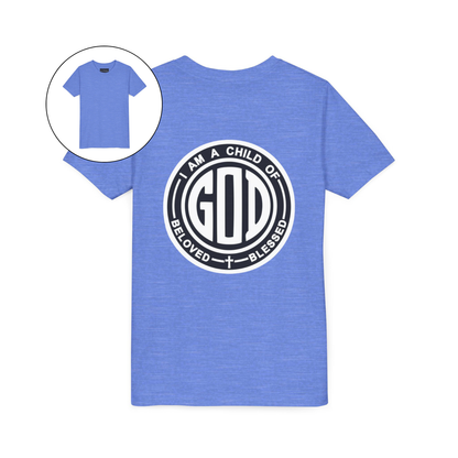 I Am a Child of God Christian Youth Shirt