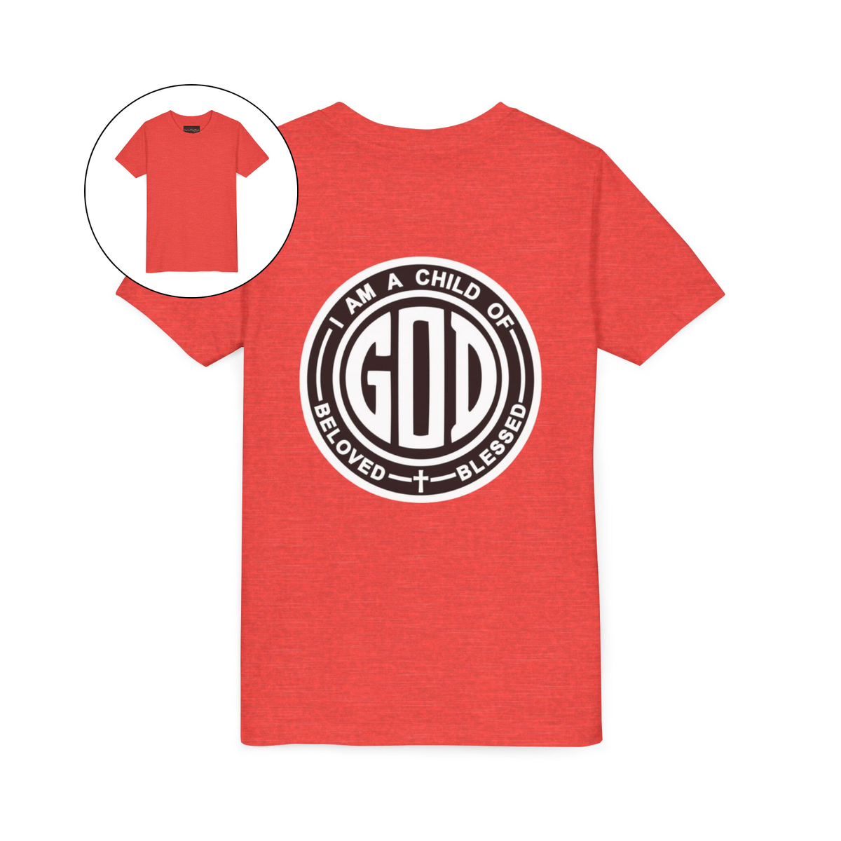 I Am a Child of God Christian Youth Shirt