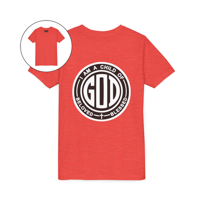 I Am a Child of God Christian Youth Shirt