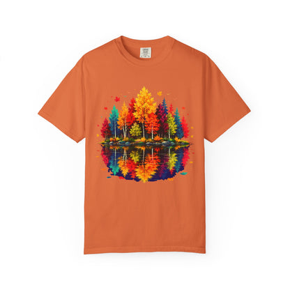 Autumn Lake Reflection T-Shirt