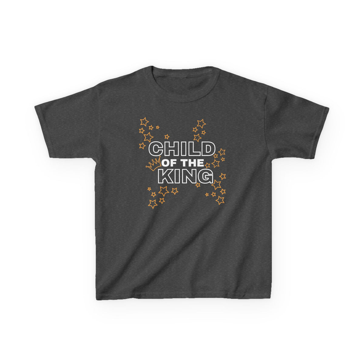 Child of the King Kids T-Shirt — Faith-Based Christian Tee with Star Accent