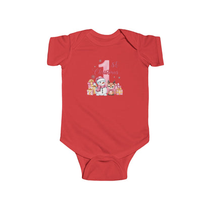 Baby Girls 1st Christmas Infant Onesie