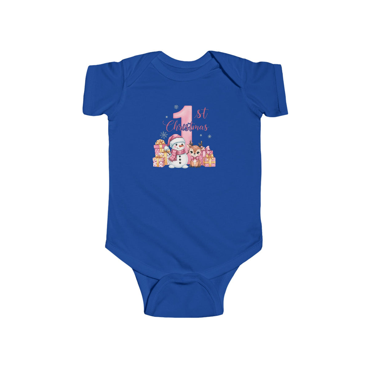 Baby Girls 1st Christmas Infant Onesie