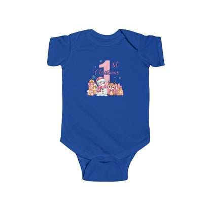 Baby Girls 1st Christmas Infant Onesie