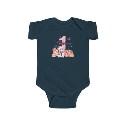 Baby Girls 1st Christmas Infant Onesie