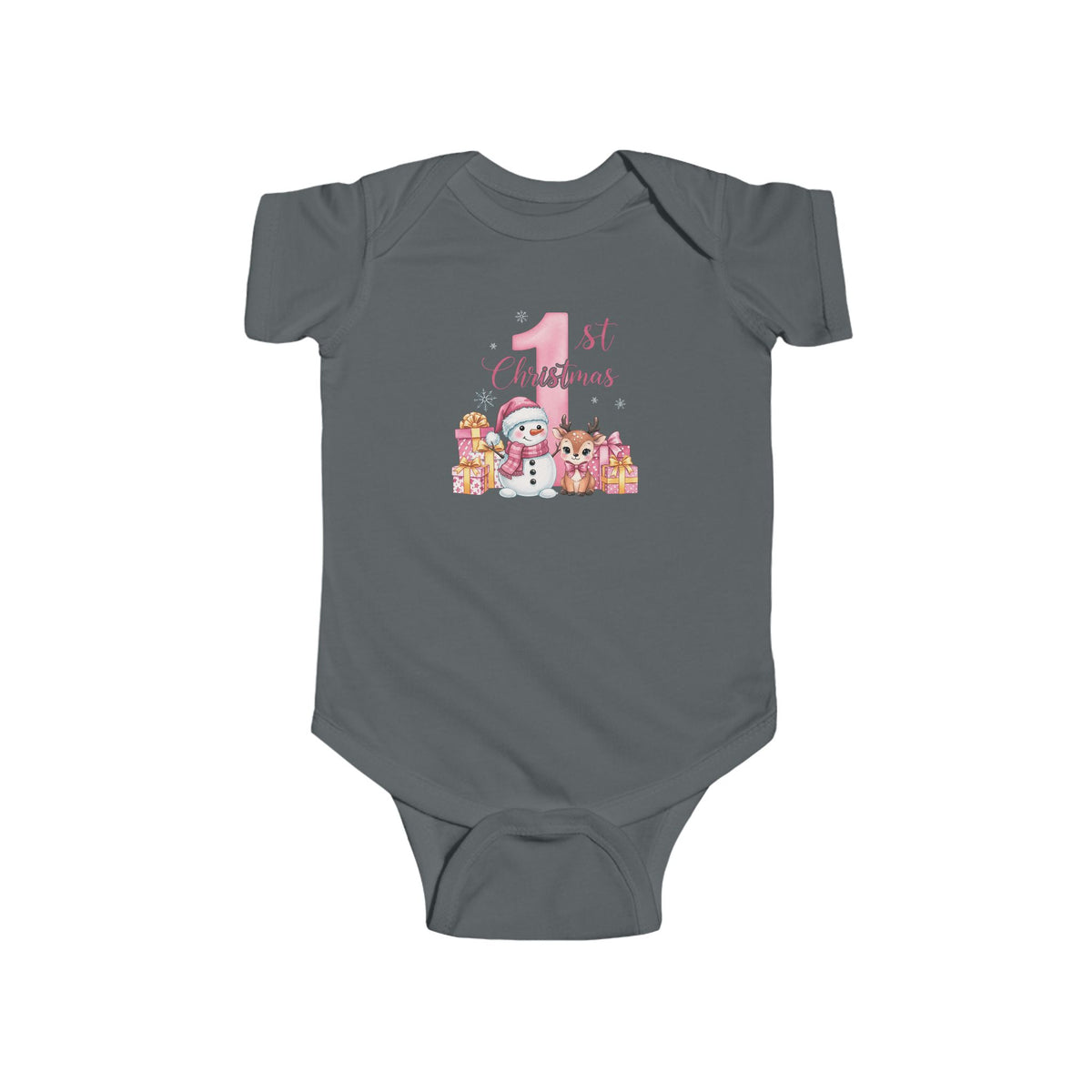 Baby Girls 1st Christmas Infant Onesie
