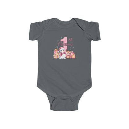 Baby Girls 1st Christmas Infant Onesie