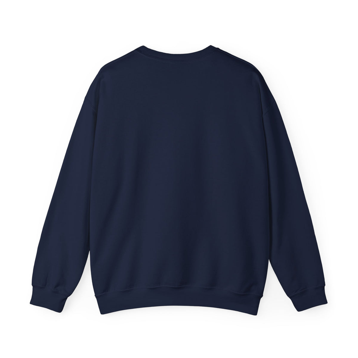 Crewneck Sweatshirt — Minimal "Be The Light" Sunrise Graphic