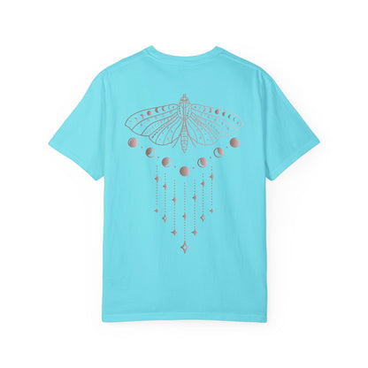 Moth with Moon Phases T-shirt