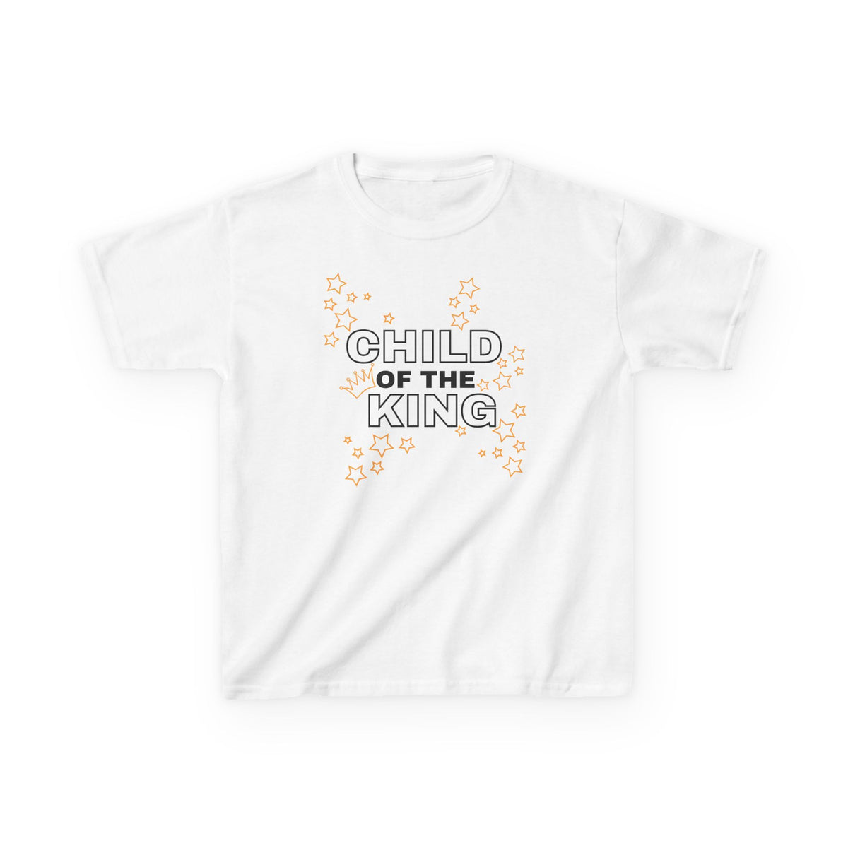 Child of the King Kids T-Shirt — Faith-Based Christian Tee with Star Accent
