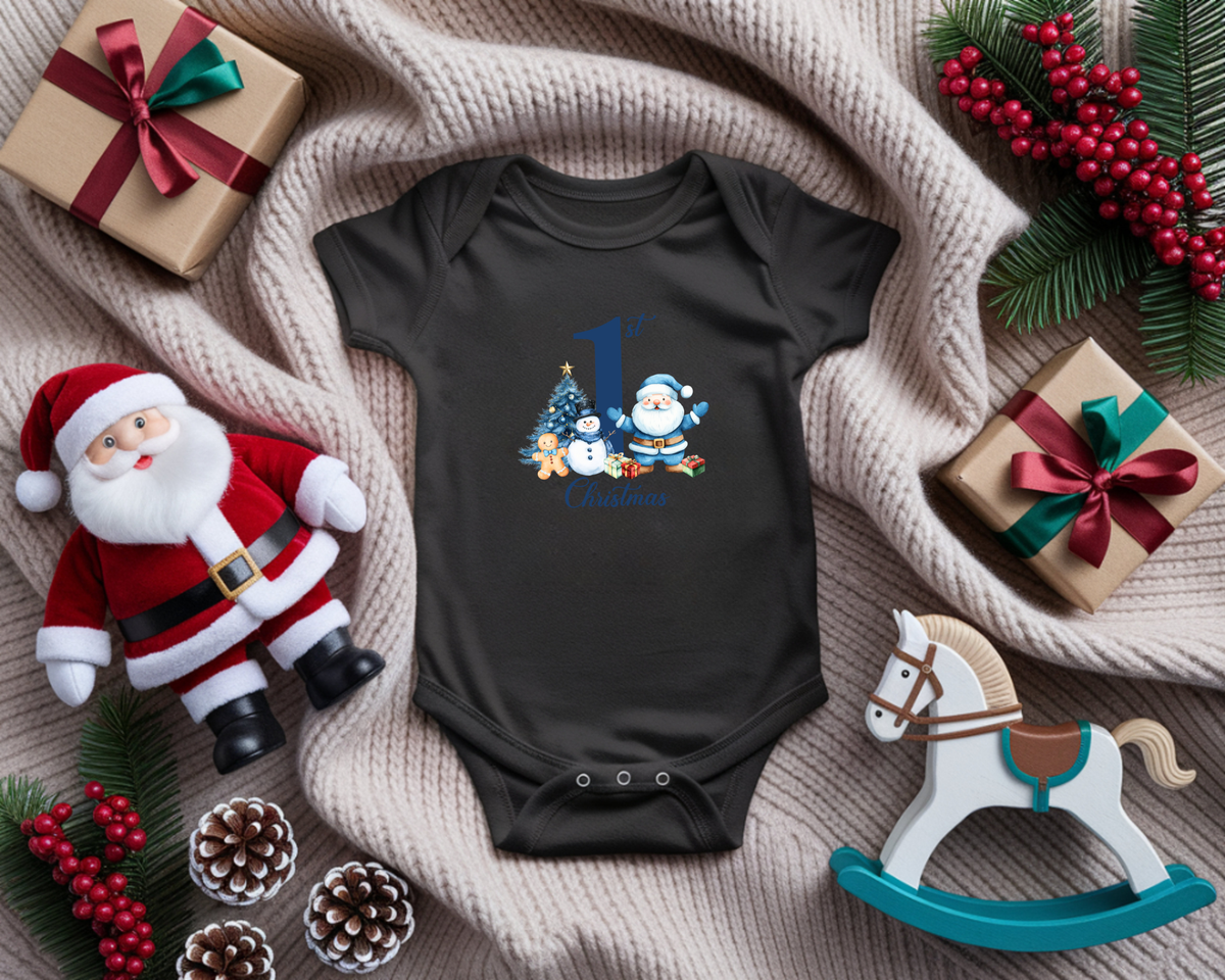 Baby Boys First Christmas Infant Onesie