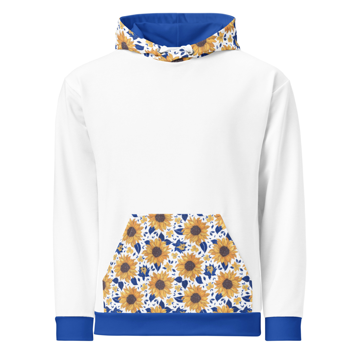 Sunflower Color Block Women's Hoodie