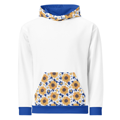 Sunflower Color Block Women's Hoodie