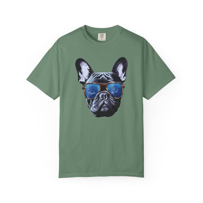 French Bulldog Wearing Sunglasses T-Shirt