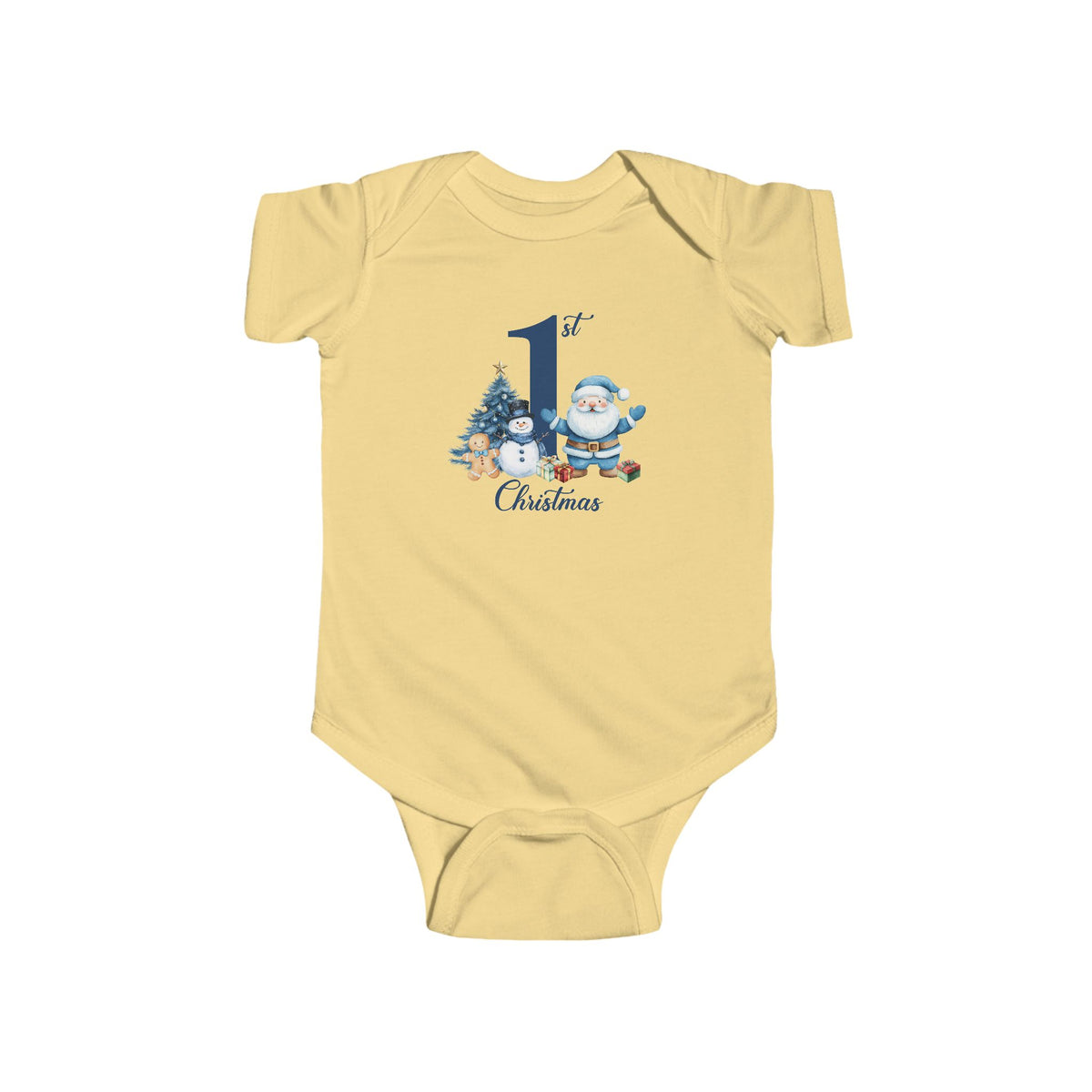 Baby Boys First Christmas Infant Onesie