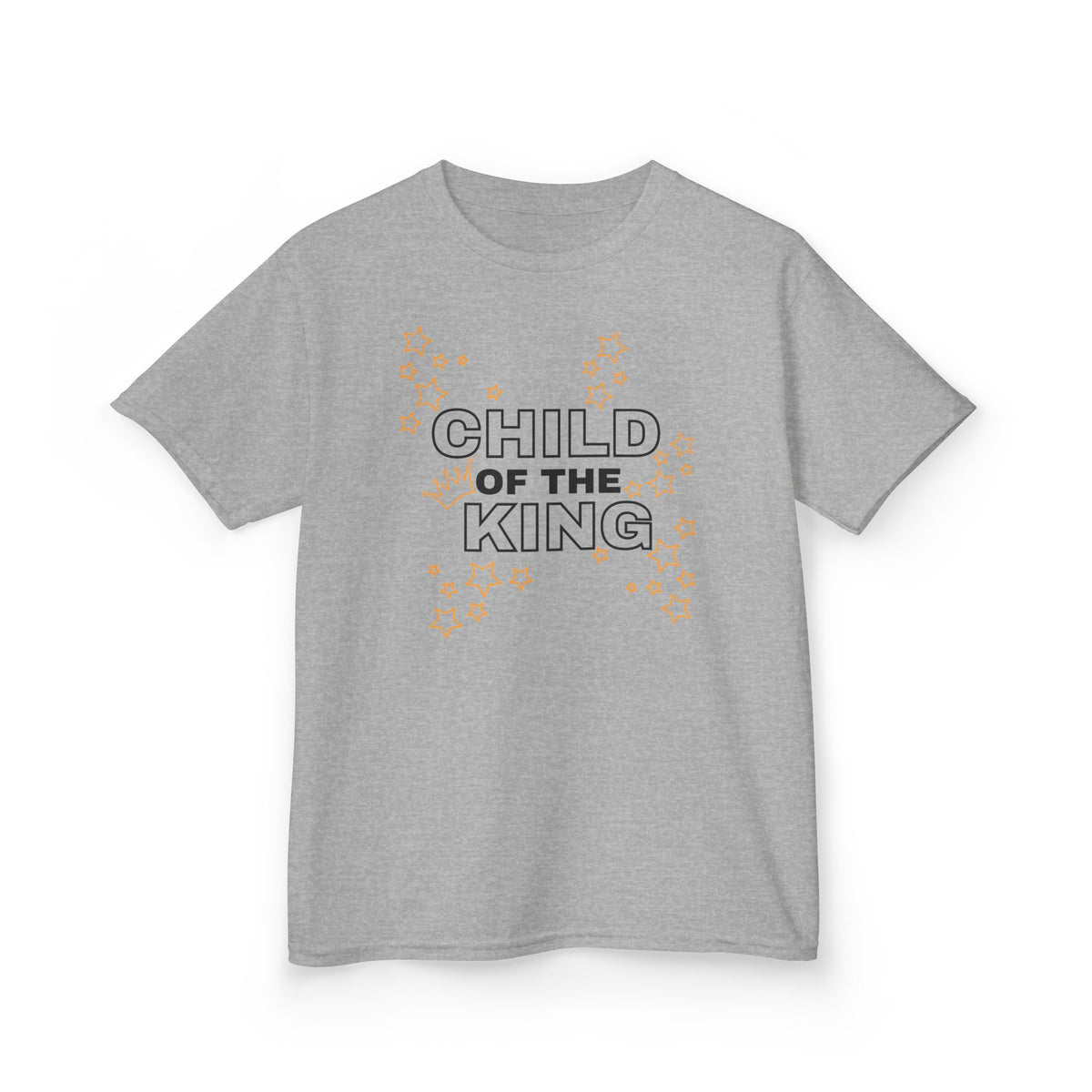 Child of the King Kids T-Shirt — Faith-Based Christian Tee with Star Accent