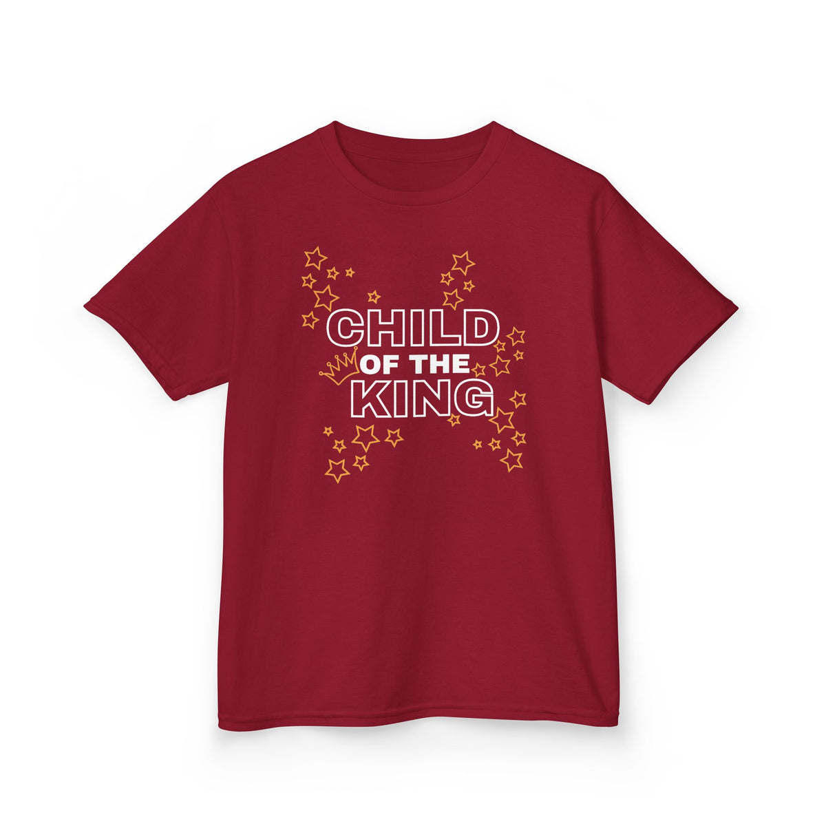 Child of the King Kids T-Shirt — Faith-Based Christian Tee with Star Accent