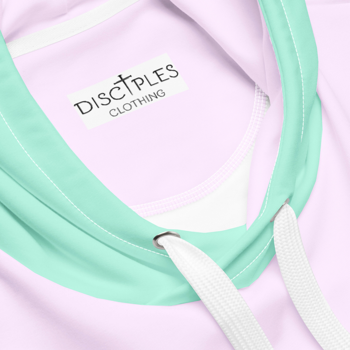 Pastel Color Block Hoodie