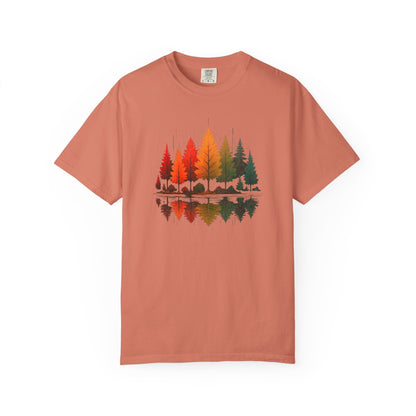Autumn Forest Reflection T-Shirt