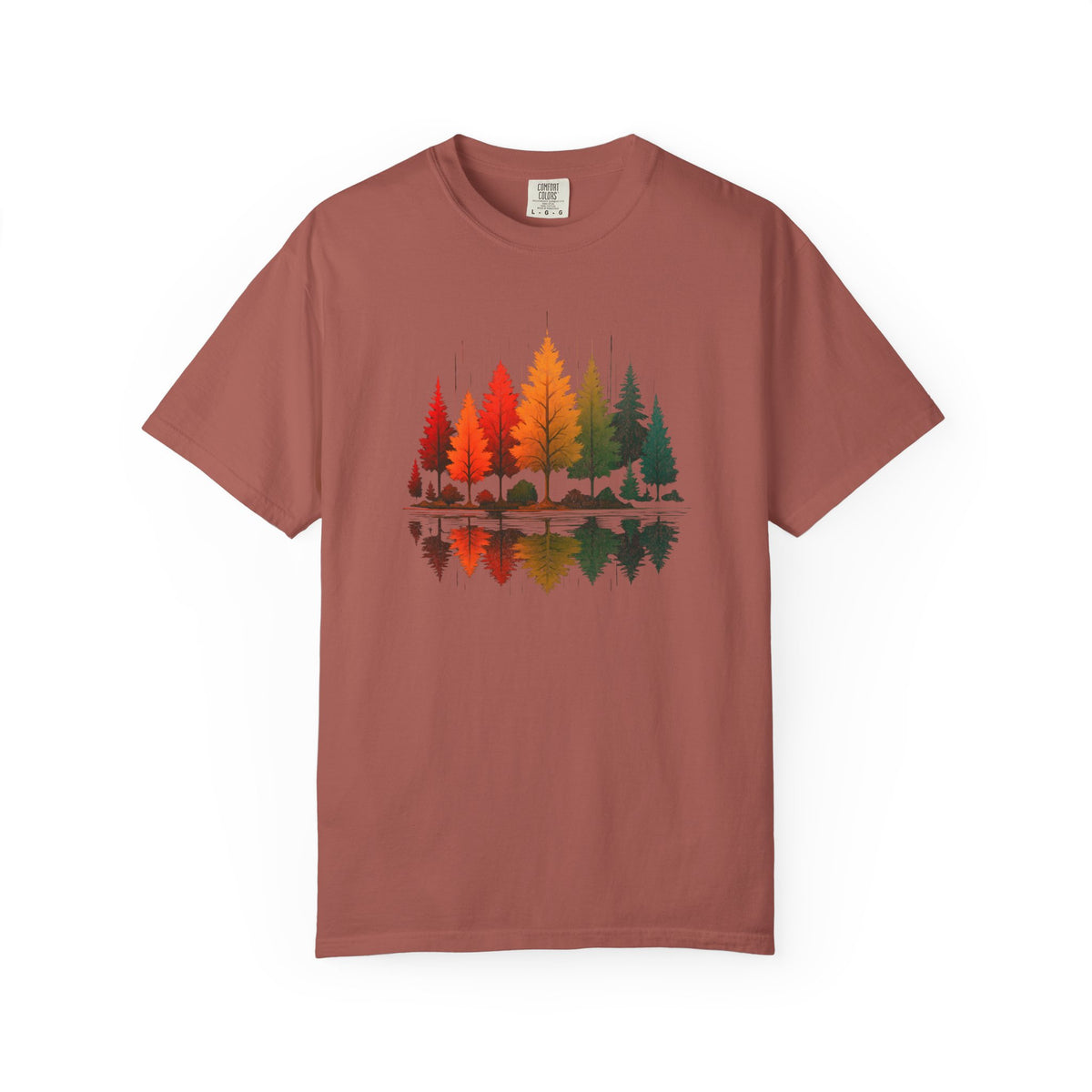 Autumn Forest Reflection T-Shirt