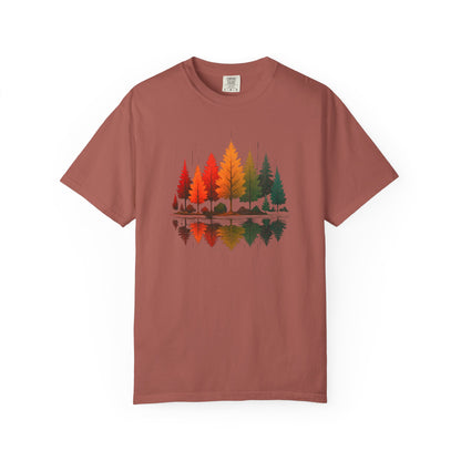 Autumn Forest Reflection T-Shirt