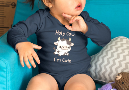 Holy Cow I'm Cute Infant Onesie