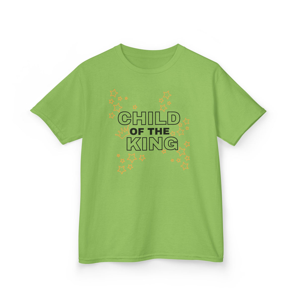 Child of the King Kids T-Shirt — Faith-Based Christian Tee with Star Accent