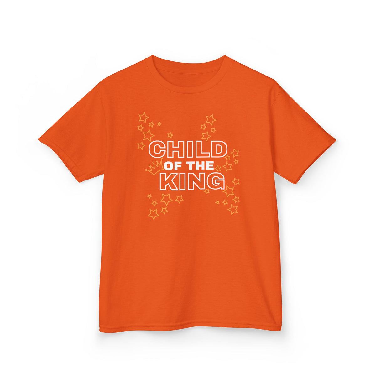 Child of the King Kids T-Shirt — Faith-Based Christian Tee with Star Accent