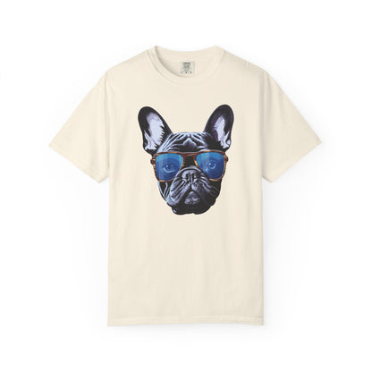 French Bulldog Wearing Sunglasses T-Shirt