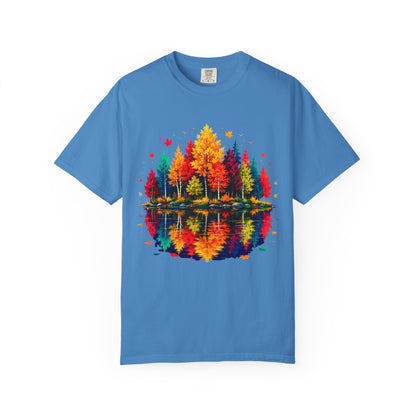 Autumn Lake Reflection T-Shirt