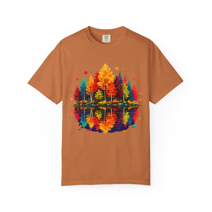 Autumn Lake Reflection T-Shirt