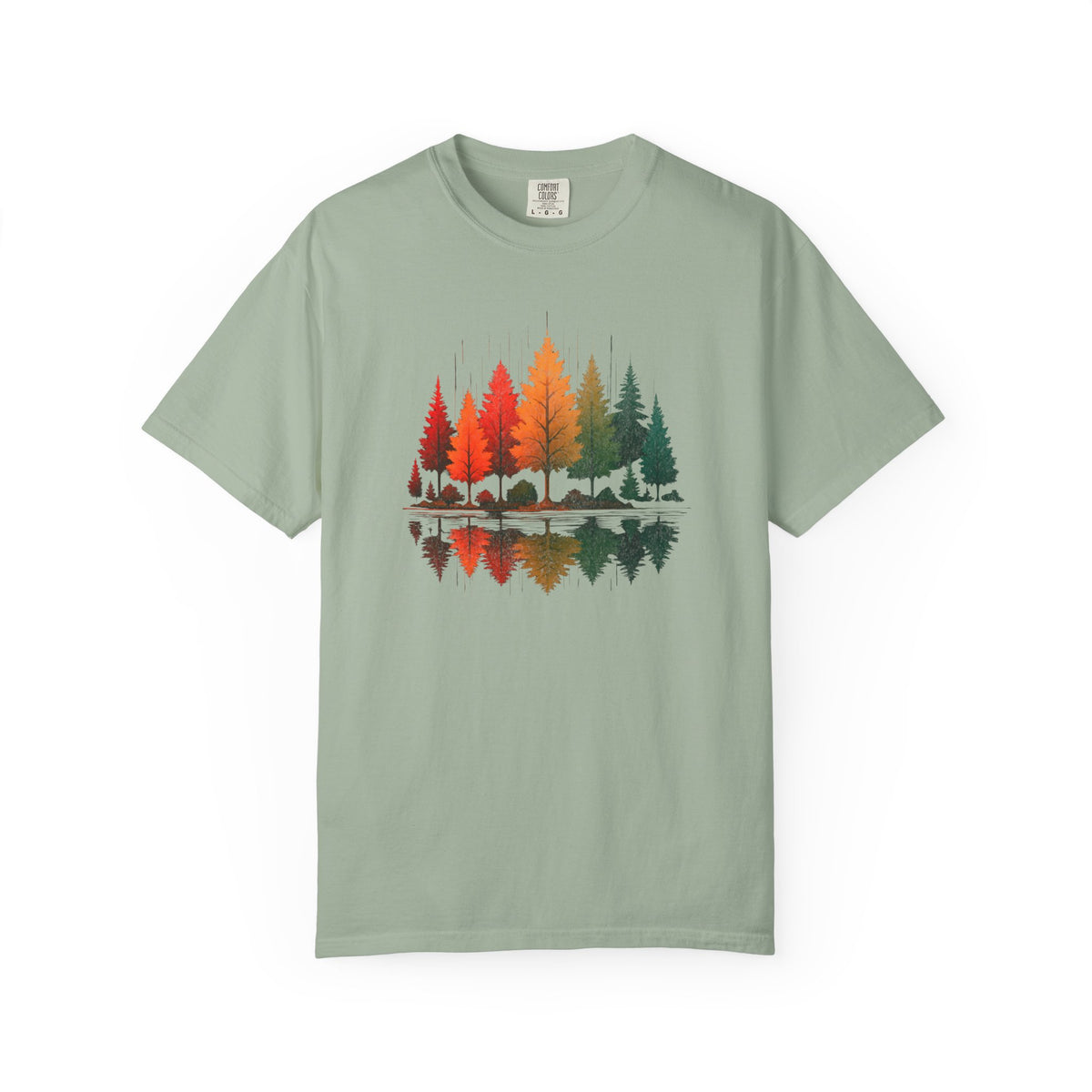 Autumn Forest Reflection T-Shirt