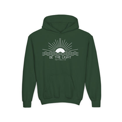 Be The Light Sunrise Youth Hoodie