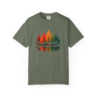 Autumn Forest Reflection T-Shirt