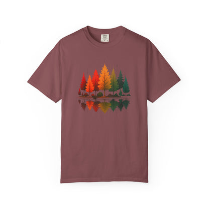 Autumn Forest Reflection T-Shirt