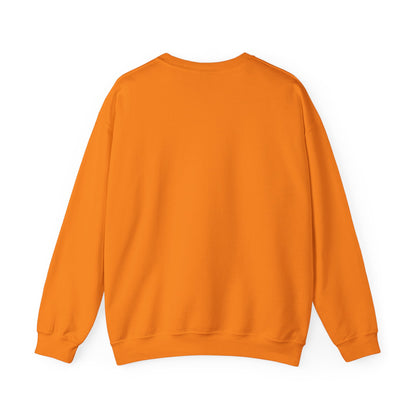 Crewneck Sweatshirt — Minimal "Be The Light" Sunrise Graphic