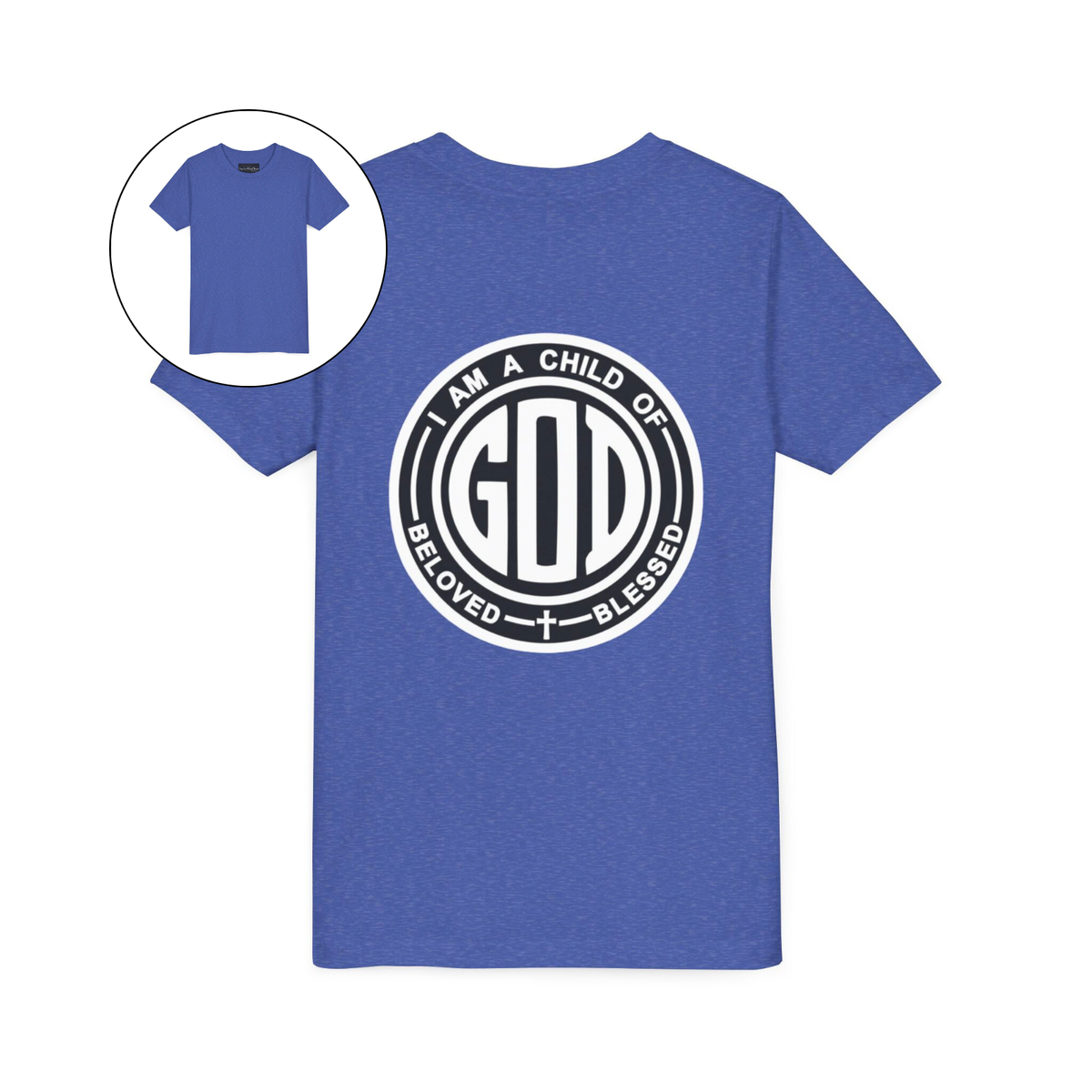 I Am a Child of God Christian Youth Shirt