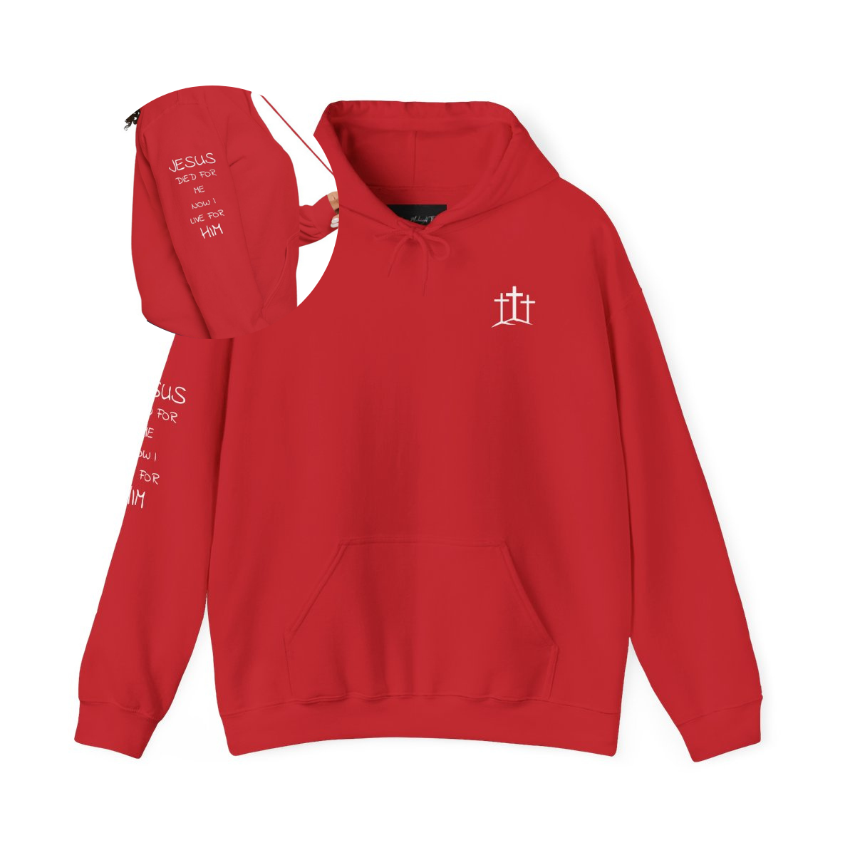Jesus Died For Me Jesus Cross Hoodie
