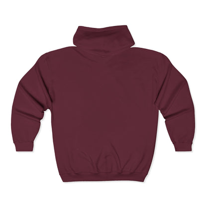 Emmanuel: God With Us Zip Hoodie — Christian Faith Full-Zip Sweatshirt