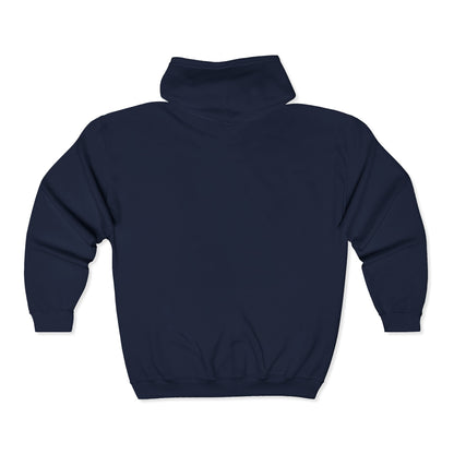Emmanuel: God With Us Zip Hoodie — Christian Faith Full-Zip Sweatshirt