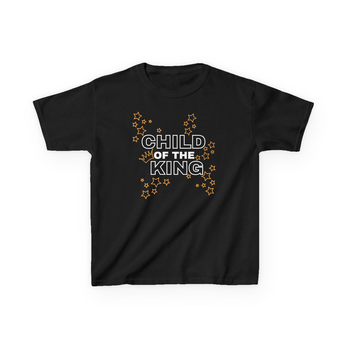 Child of the King Kids T-Shirt — Faith-Based Christian Tee with Star Accent