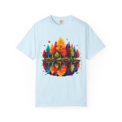 Autumn Lake Reflection T-Shirt