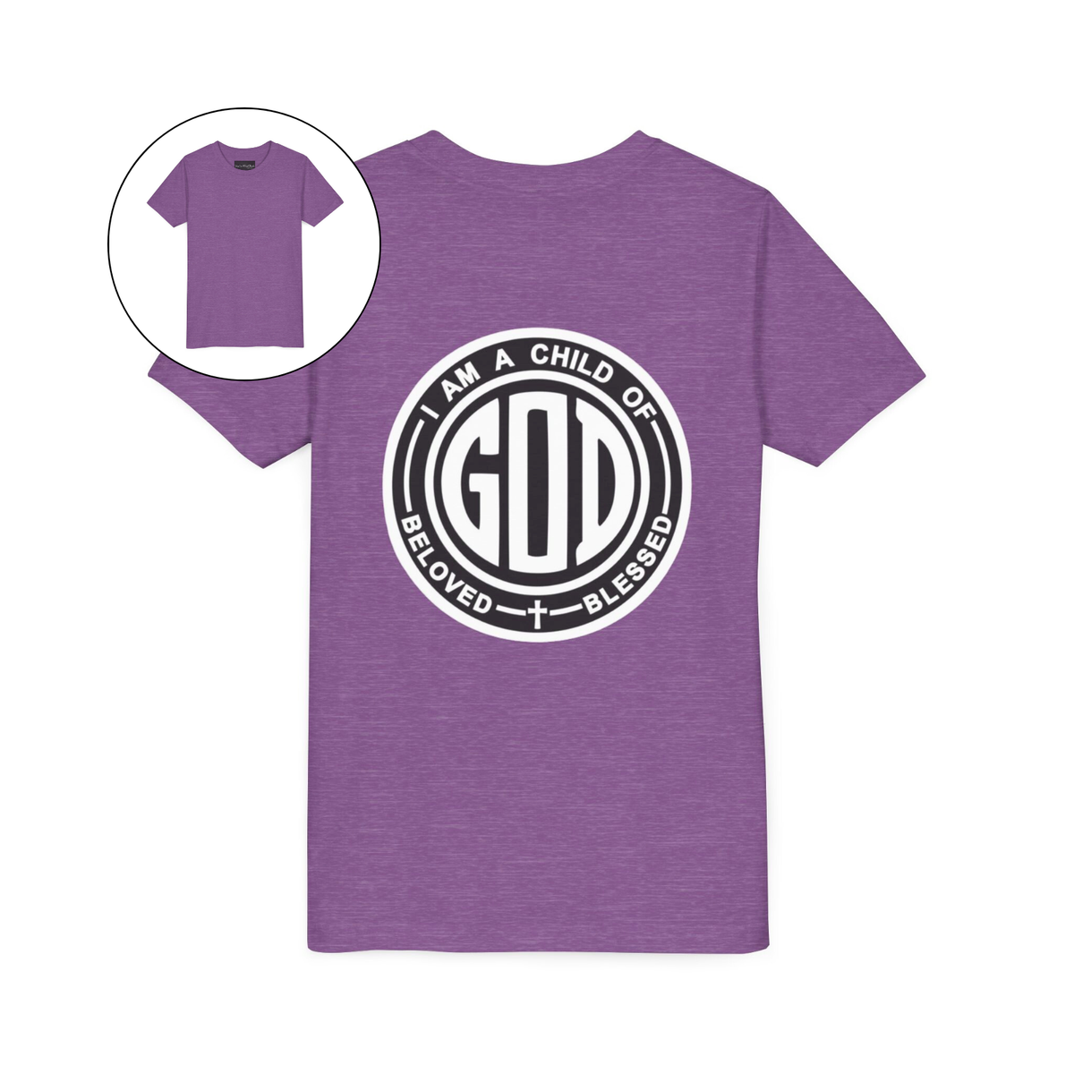 I Am a Child of God Christian Youth Shirt
