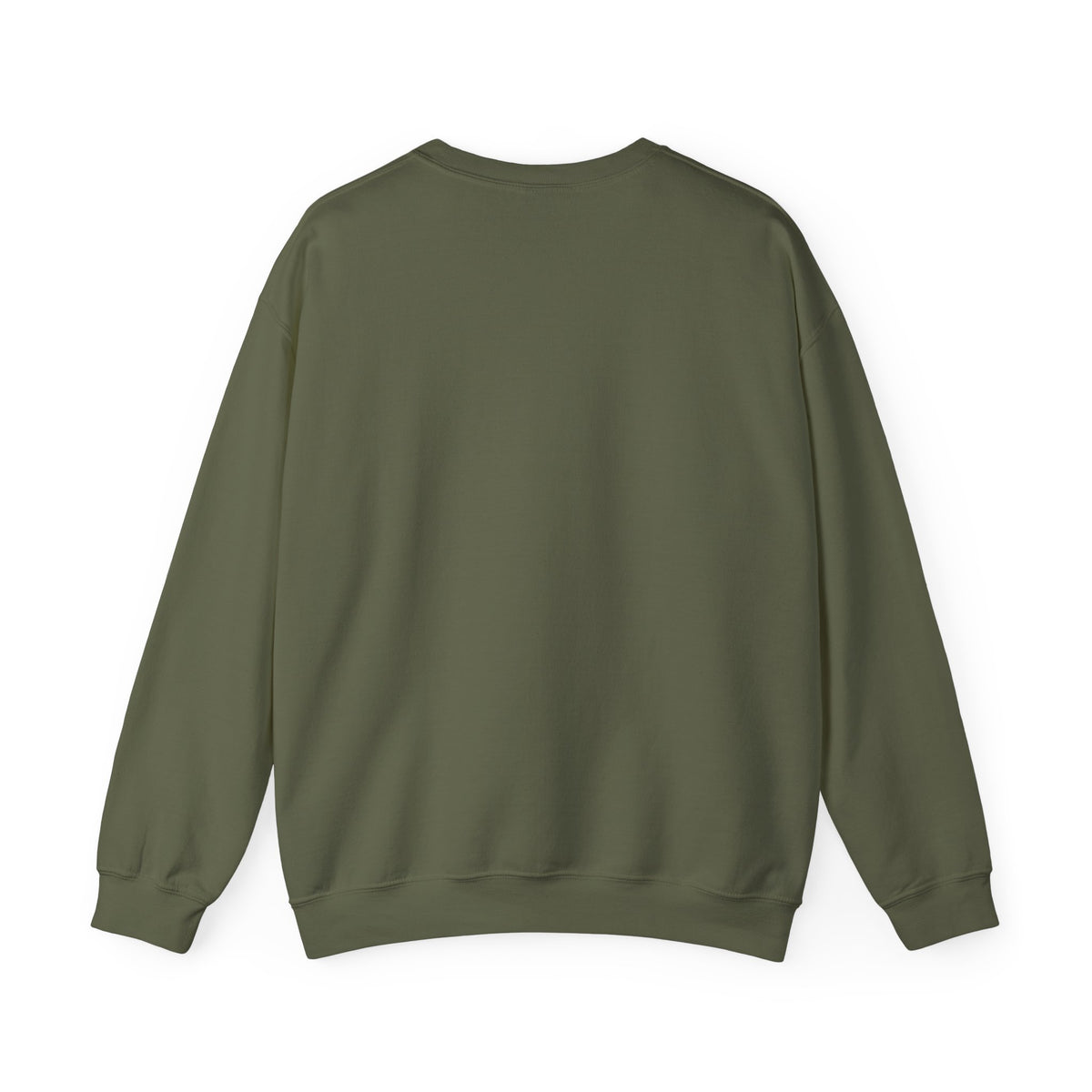 Crewneck Sweatshirt — Minimal "Be The Light" Sunrise Graphic