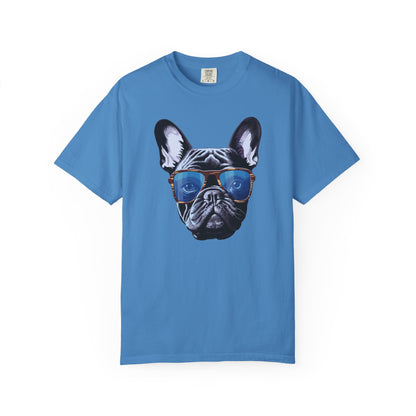 French Bulldog Wearing Sunglasses T-Shirt